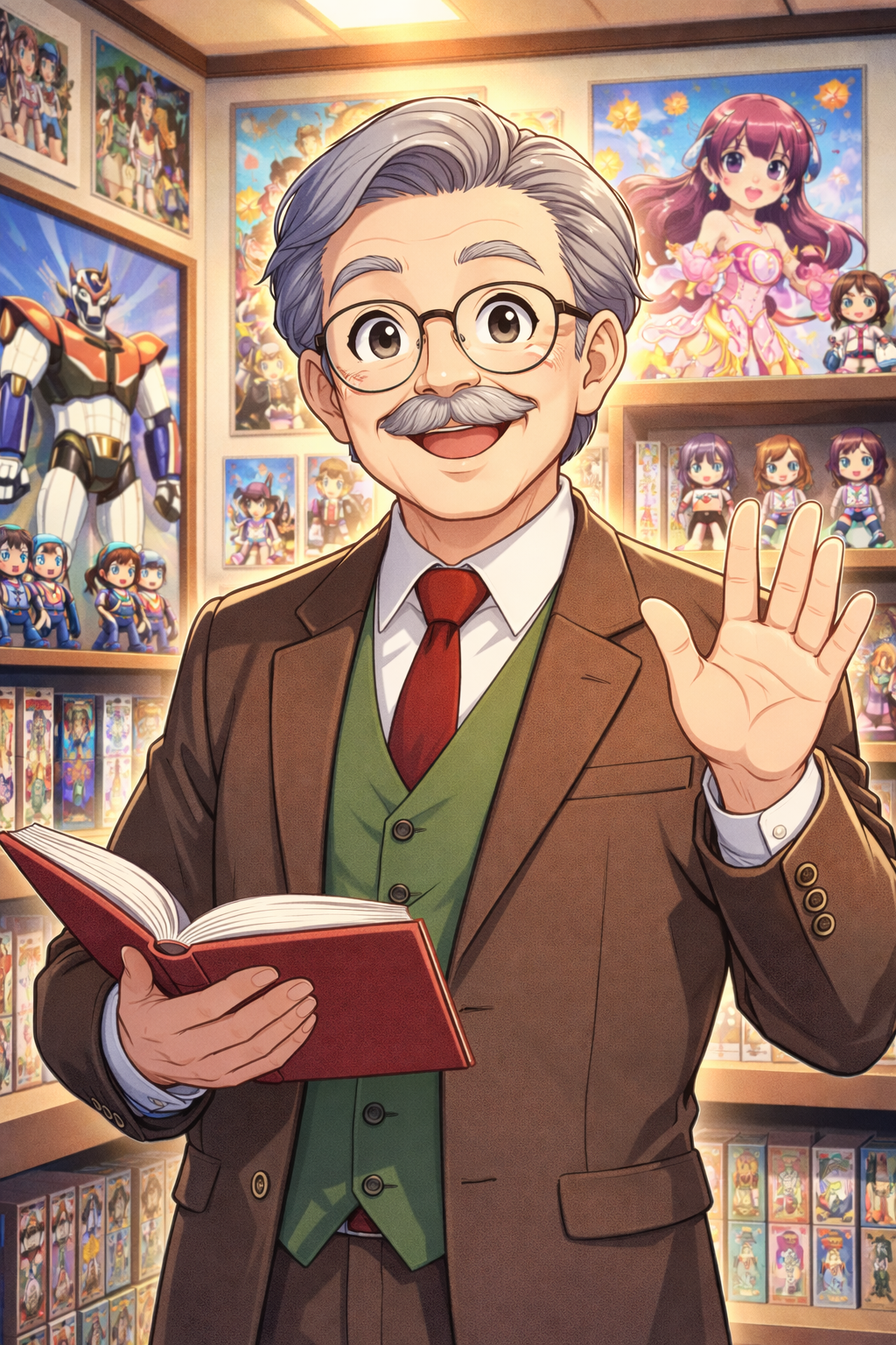 アニメ図書館長